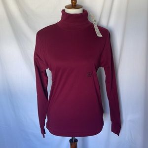 - Vintage, Lindsey Blake, classic, Long sleeve Turtleneck. Cranberry. NWT.…